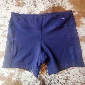 IAB Shorts Navy Blue 5 inch Large